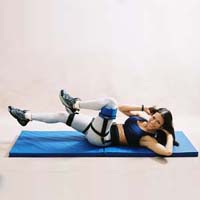 Alternating crunches start position