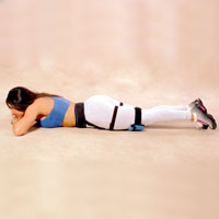 Hip extension start position