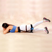 Hip extension finish position